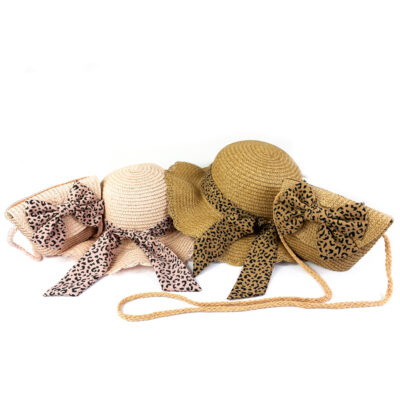 Set cappello+borsetta  in paglia